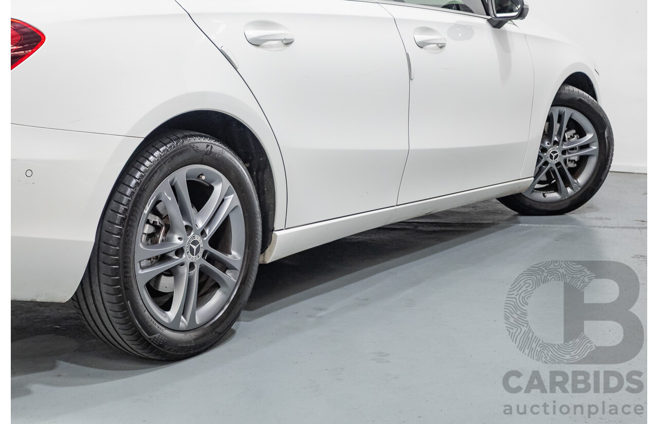04/2020 Mercedes-Benz A180 V177 MY20 4D Sedan Polar White Turbo 1.3L
