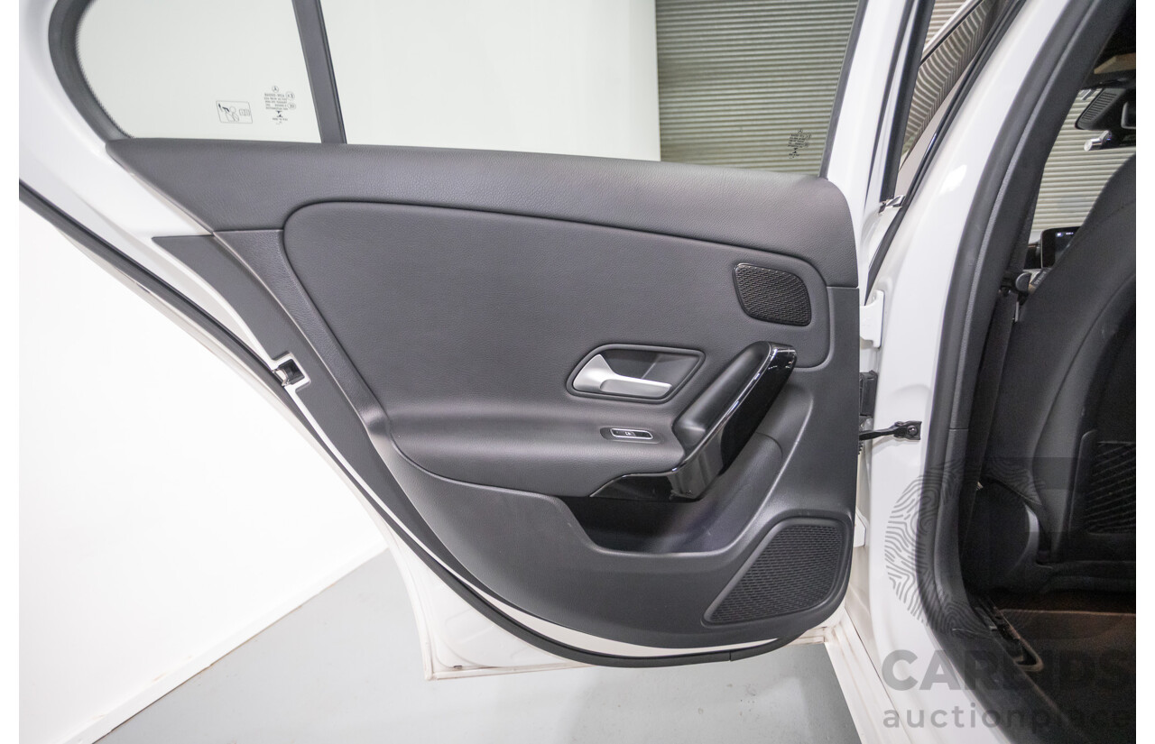 04/2020 Mercedes-Benz A180 V177 MY20 4D Sedan Polar White Turbo 1.3L