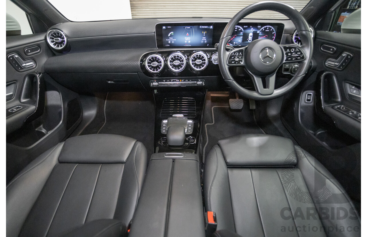 04/2020 Mercedes-Benz A180 V177 MY20 4D Sedan Polar White Turbo 1.3L