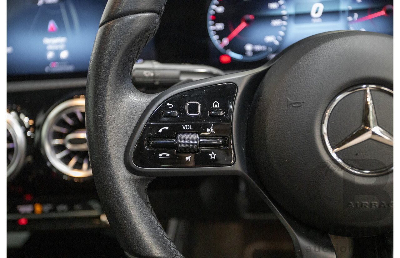 04/2020 Mercedes-Benz A180 V177 MY20 4D Sedan Polar White Turbo 1.3L