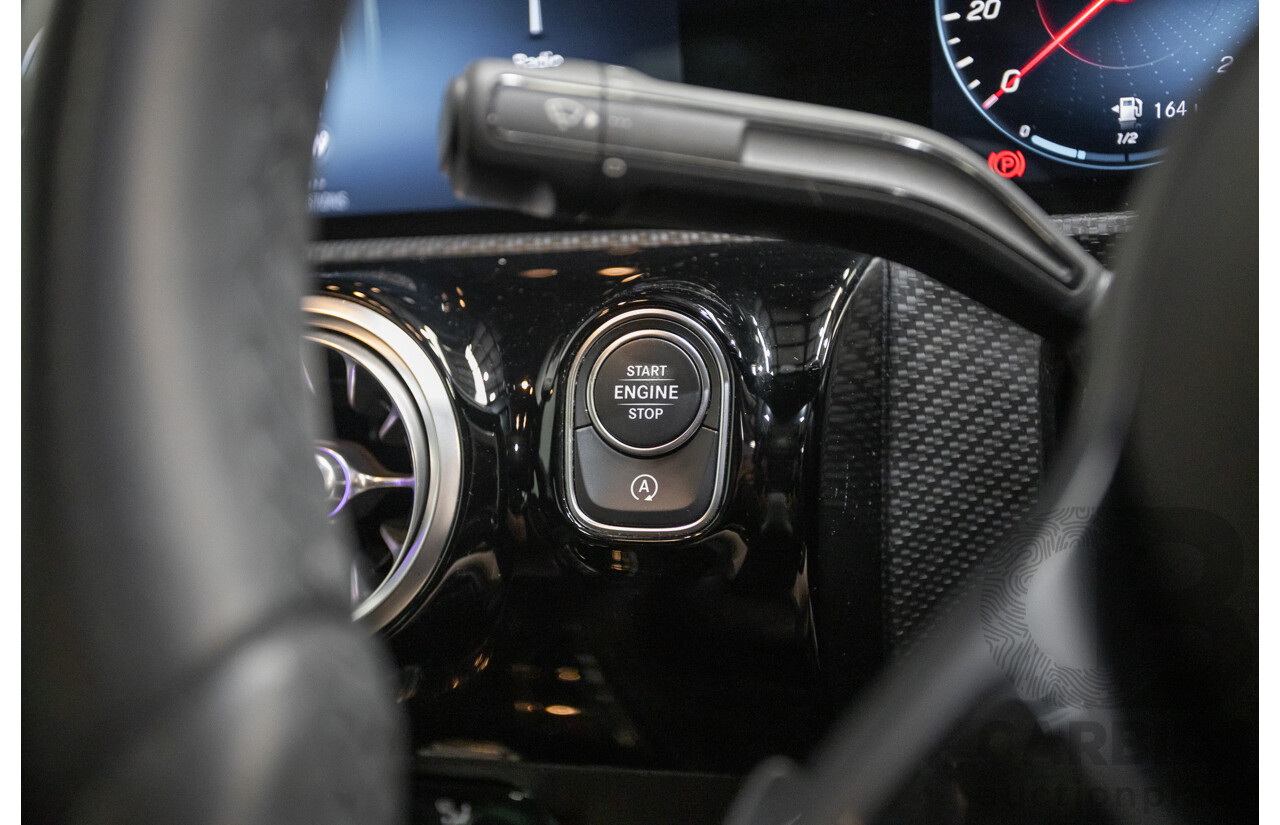 04/2020 Mercedes-Benz A180 V177 MY20 4D Sedan Polar White Turbo 1.3L