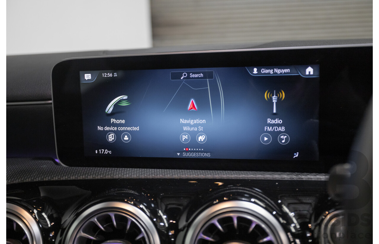 04/2020 Mercedes-Benz A180 V177 MY20 4D Sedan Polar White Turbo 1.3L