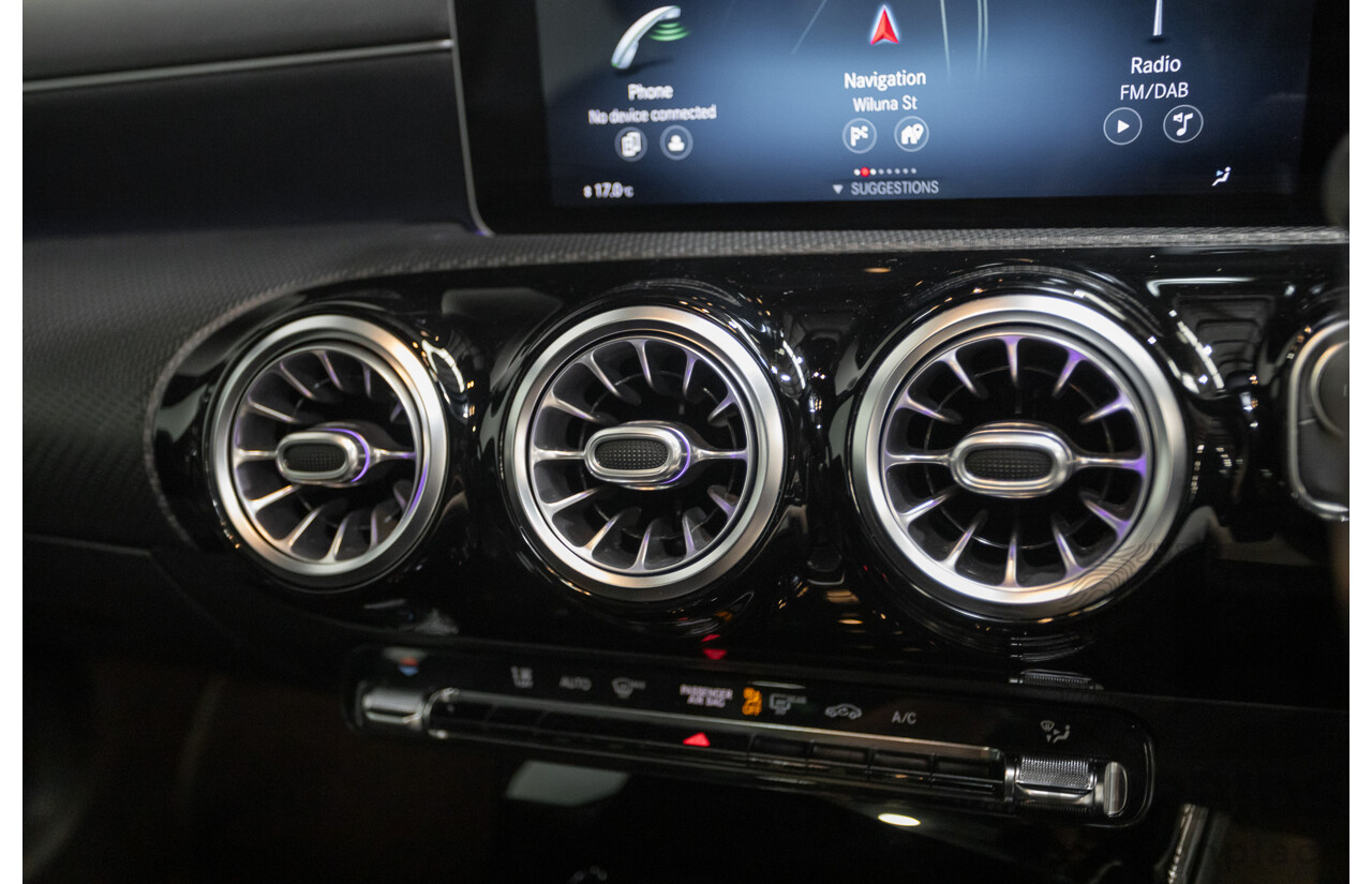 04/2020 Mercedes-Benz A180 V177 MY20 4D Sedan Polar White Turbo 1.3L