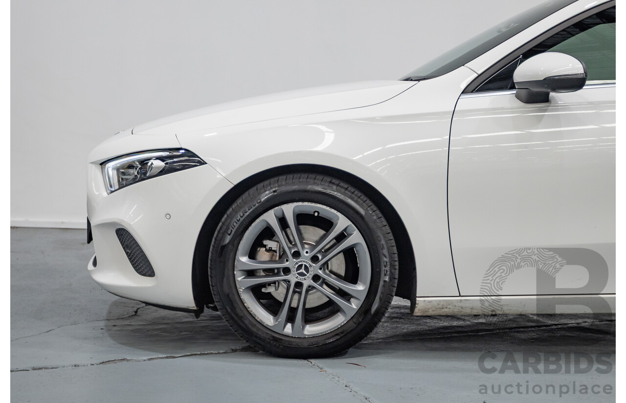 04/2020 Mercedes-Benz A180 V177 MY20 4D Sedan Polar White Turbo 1.3L