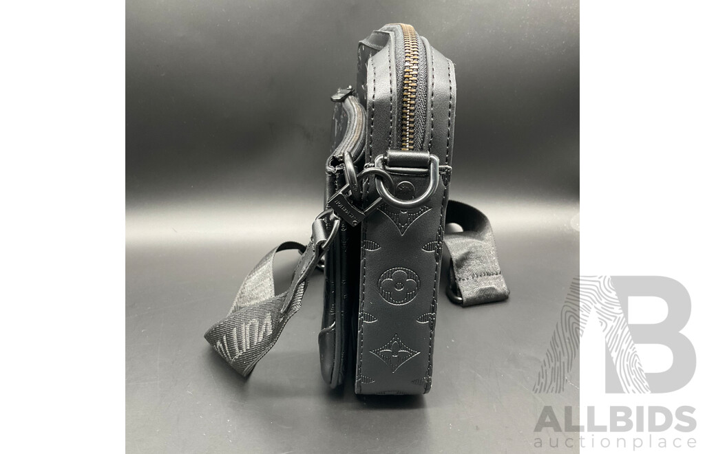 Monogram Shadown Leather Messenger Bag Branded LOUIS VUITTON