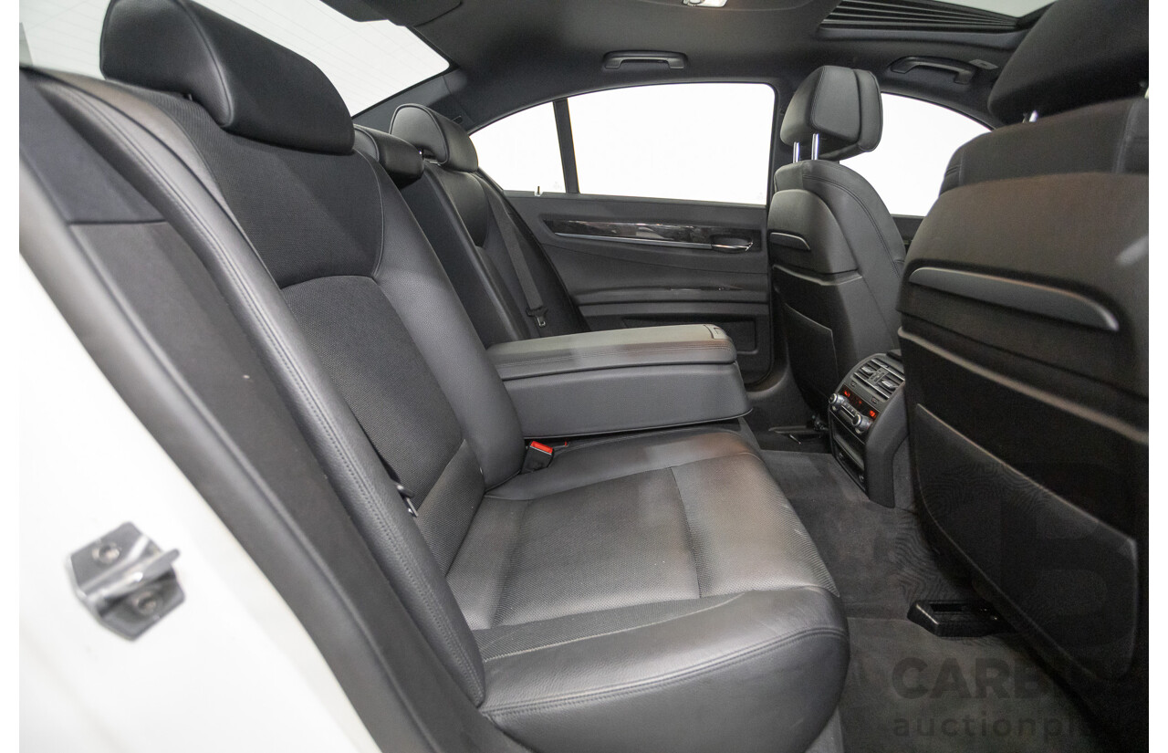 03/2013 Bmw 740i M-Sport F01 MY14 4D Sedan Alpine White Turbo 3.0L