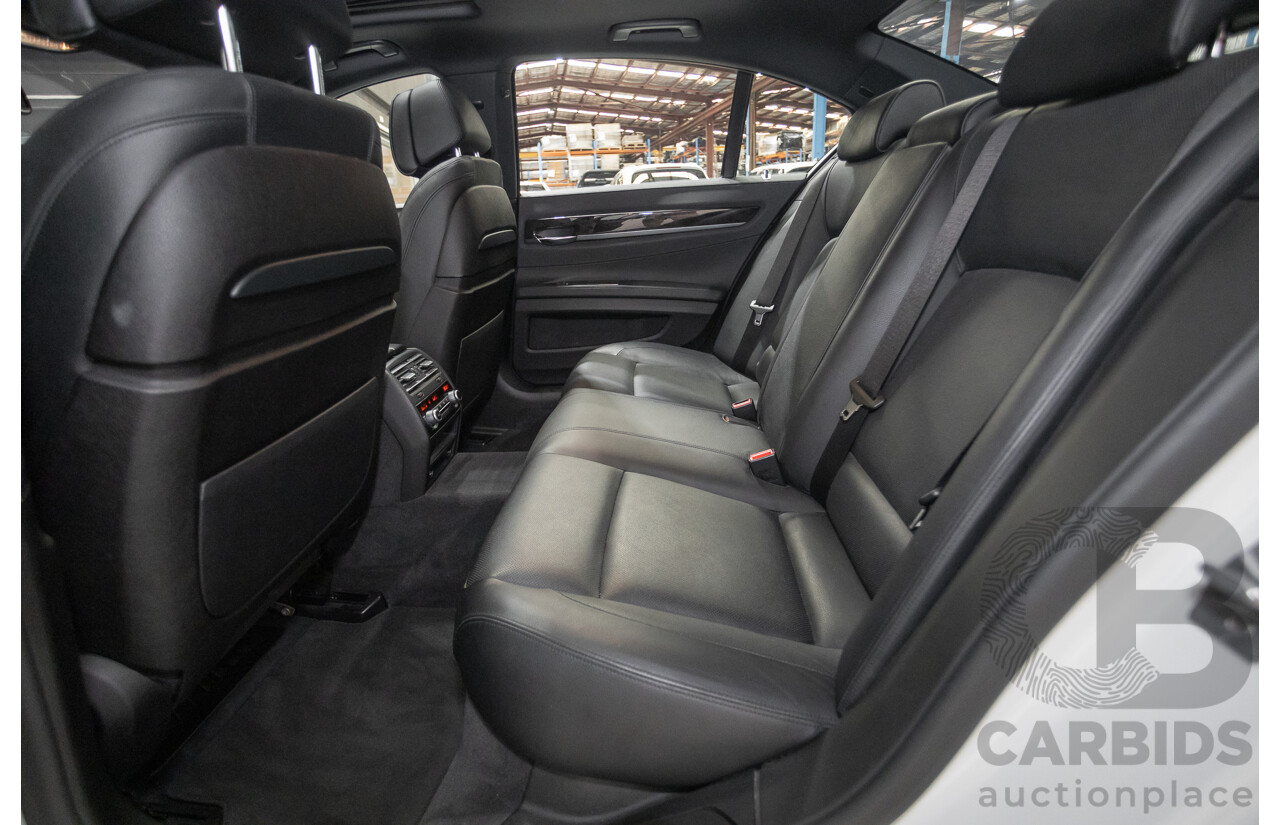 03/2013 Bmw 740i M-Sport F01 MY14 4D Sedan Alpine White Turbo 3.0L