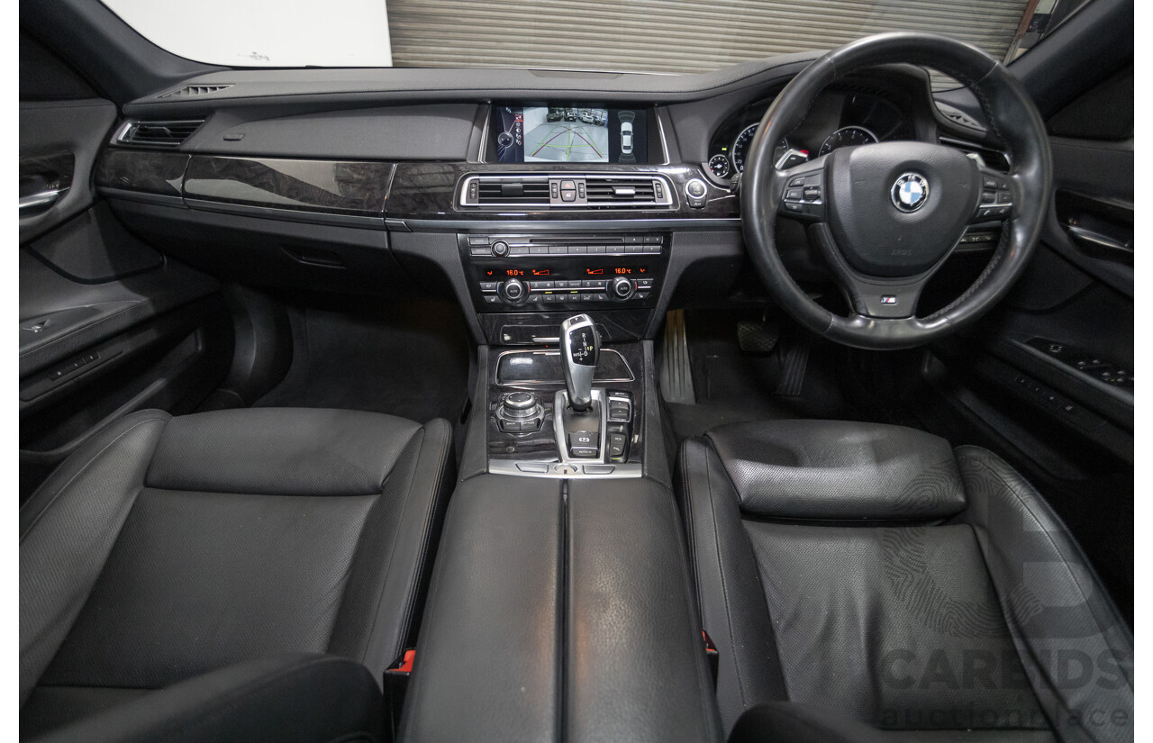 03/2013 Bmw 740i M-Sport F01 MY14 4D Sedan Alpine White Turbo 3.0L