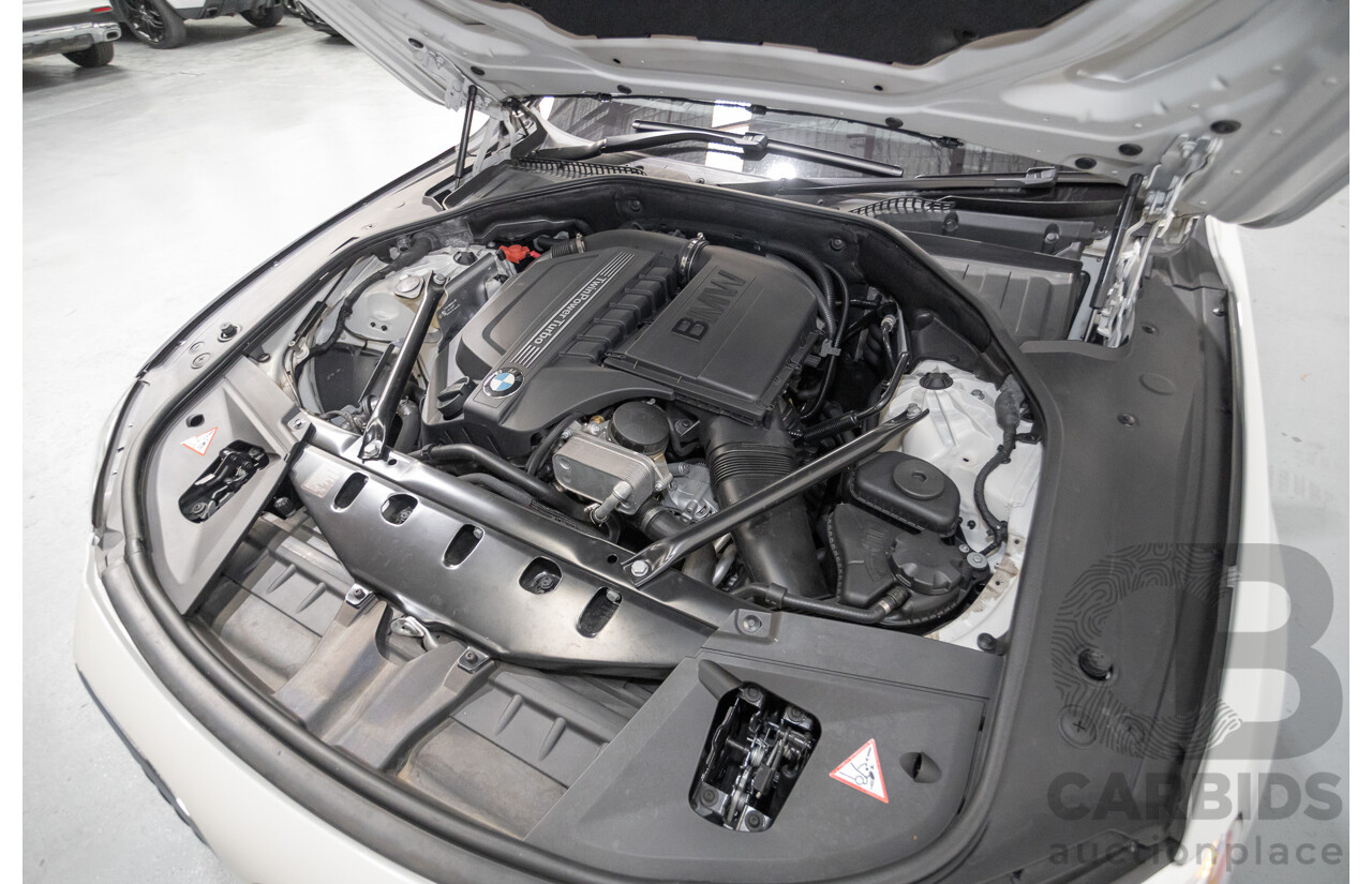 03/2013 Bmw 740i M-Sport F01 MY14 4D Sedan Alpine White Turbo 3.0L