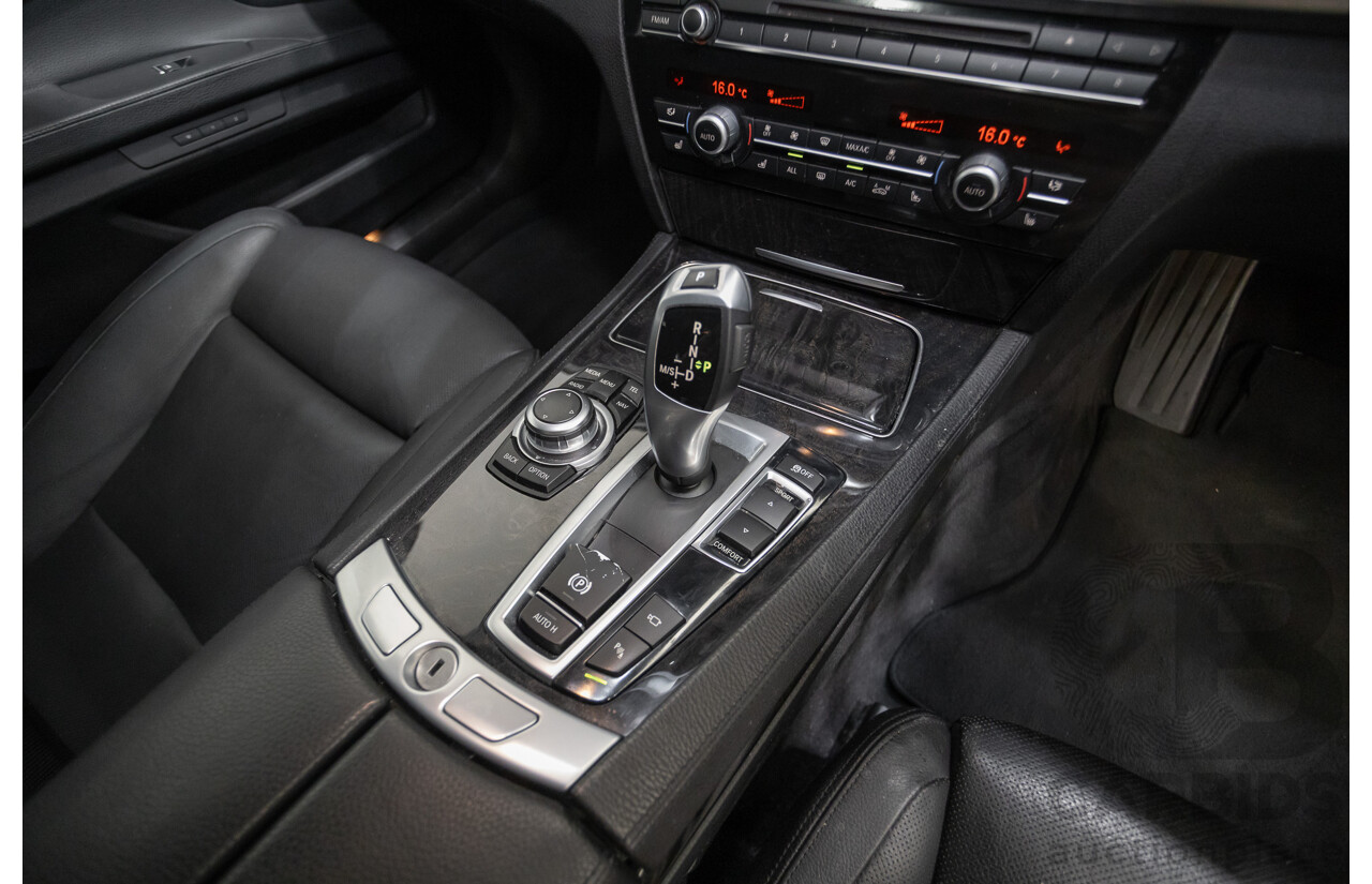 03/2013 Bmw 740i M-Sport F01 MY14 4D Sedan Alpine White Turbo 3.0L