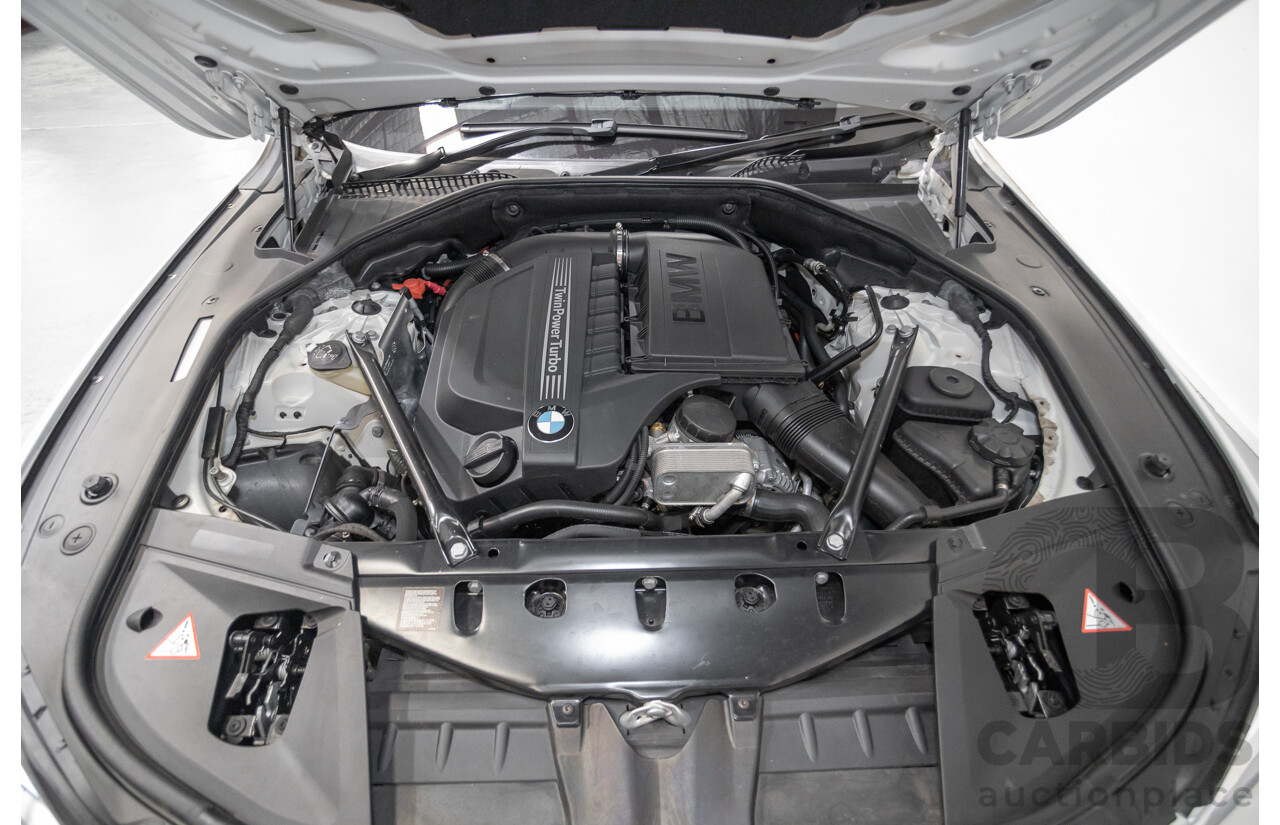 03/2013 Bmw 740i M-Sport F01 MY14 4D Sedan Alpine White Turbo 3.0L