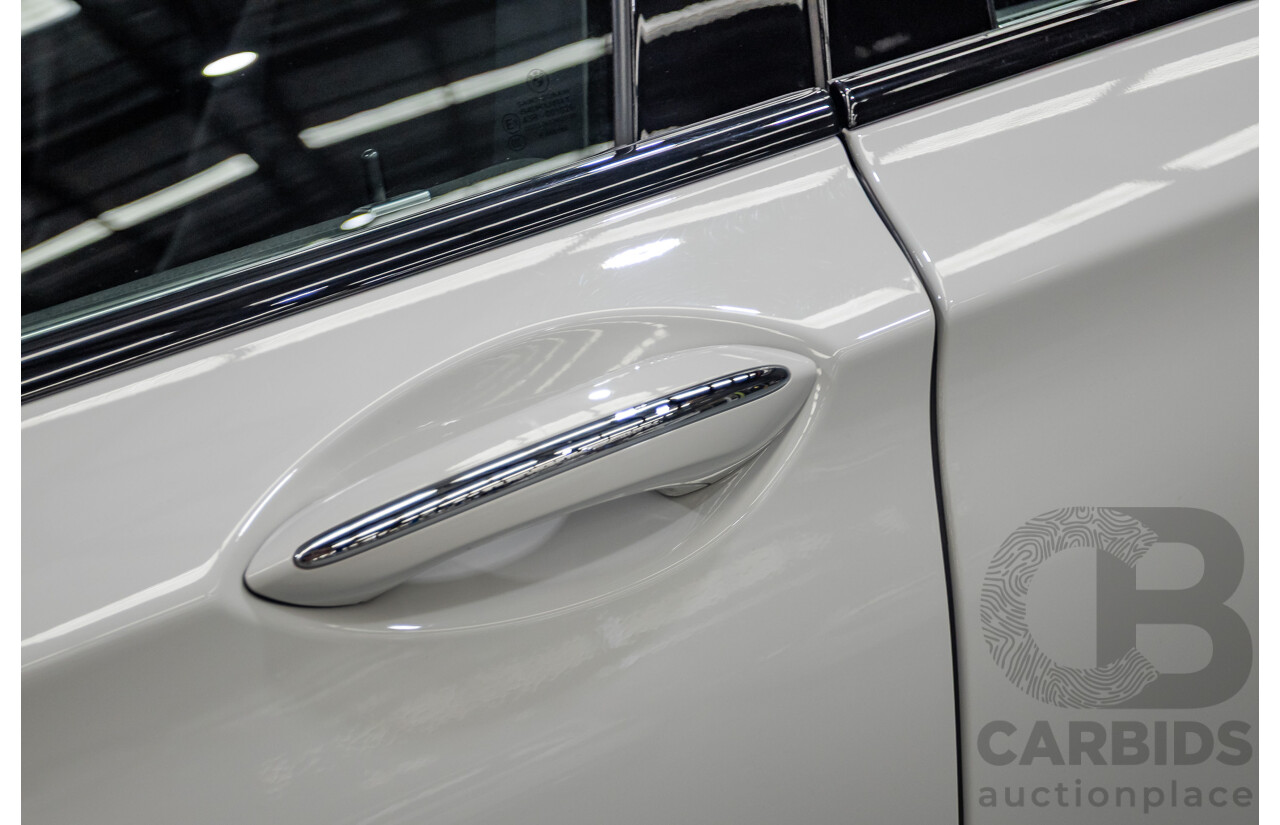 03/2013 Bmw 740i M-Sport F01 MY14 4D Sedan Alpine White Turbo 3.0L