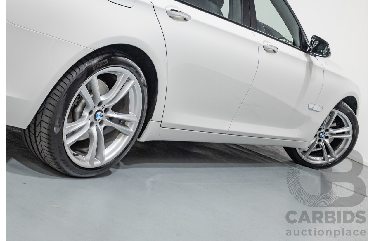 03/2013 Bmw 740i M-Sport F01 MY14 4D Sedan Alpine White Turbo 3.0L