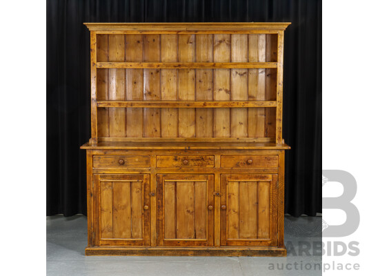 Village Green Two Piece Buffet Bookcase