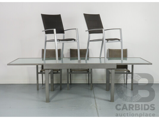 Six Piece Outdoor Table Set