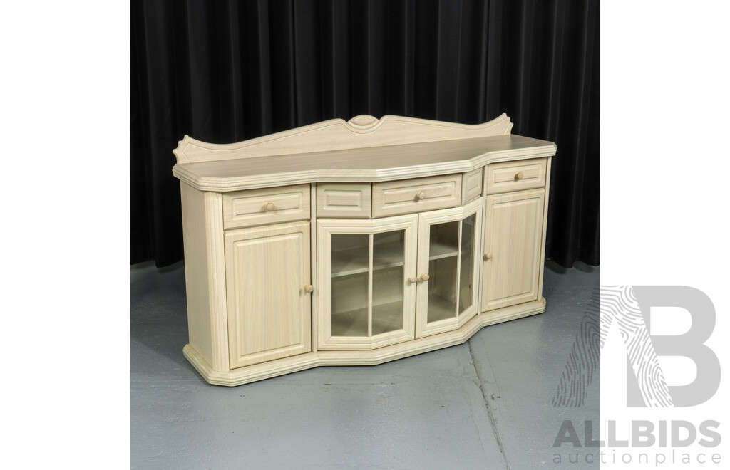 Four Door Wooden Sideboard