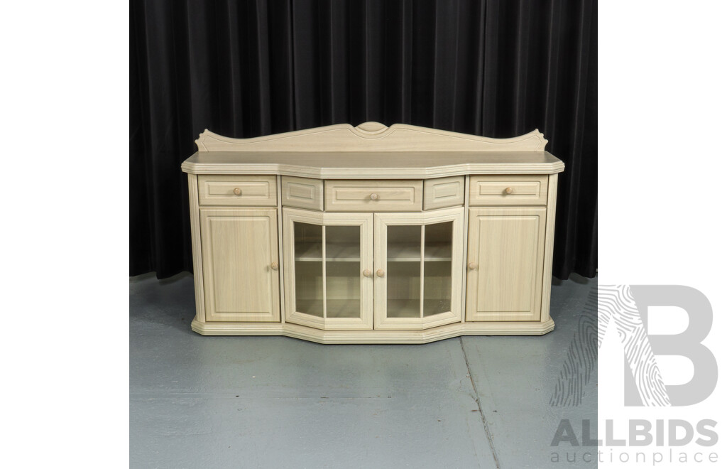 Four Door Wooden Sideboard