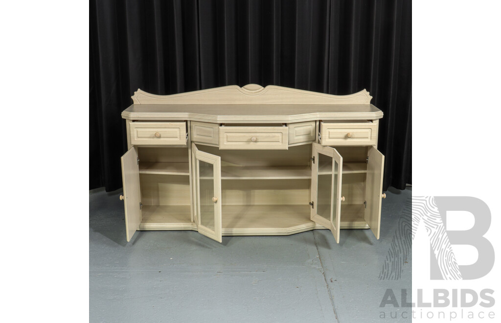 Four Door Wooden Sideboard