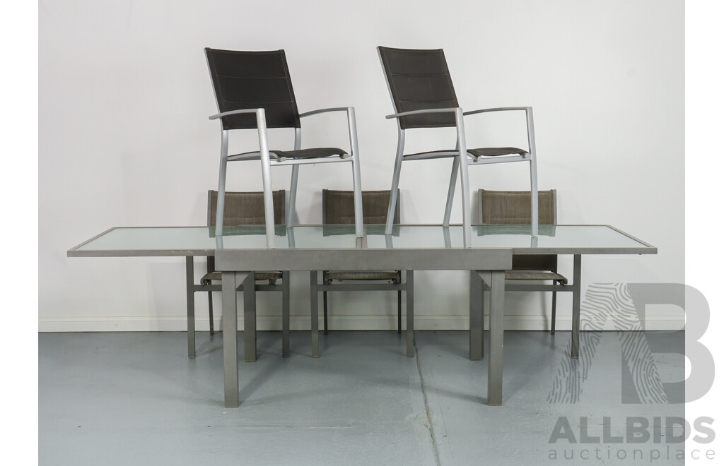 Six Piece Outdoor Table Set