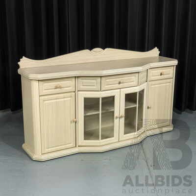 Four Door Wooden Sideboard