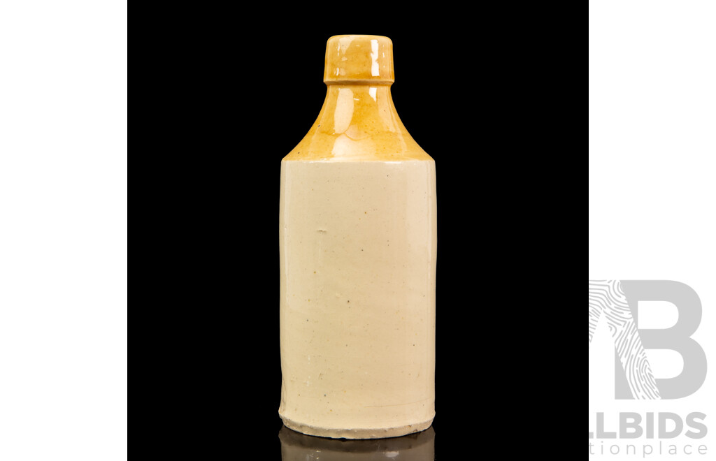 Antique Richardson Bros Wine Merchants Two Stoneware Ginger Beer Bottle