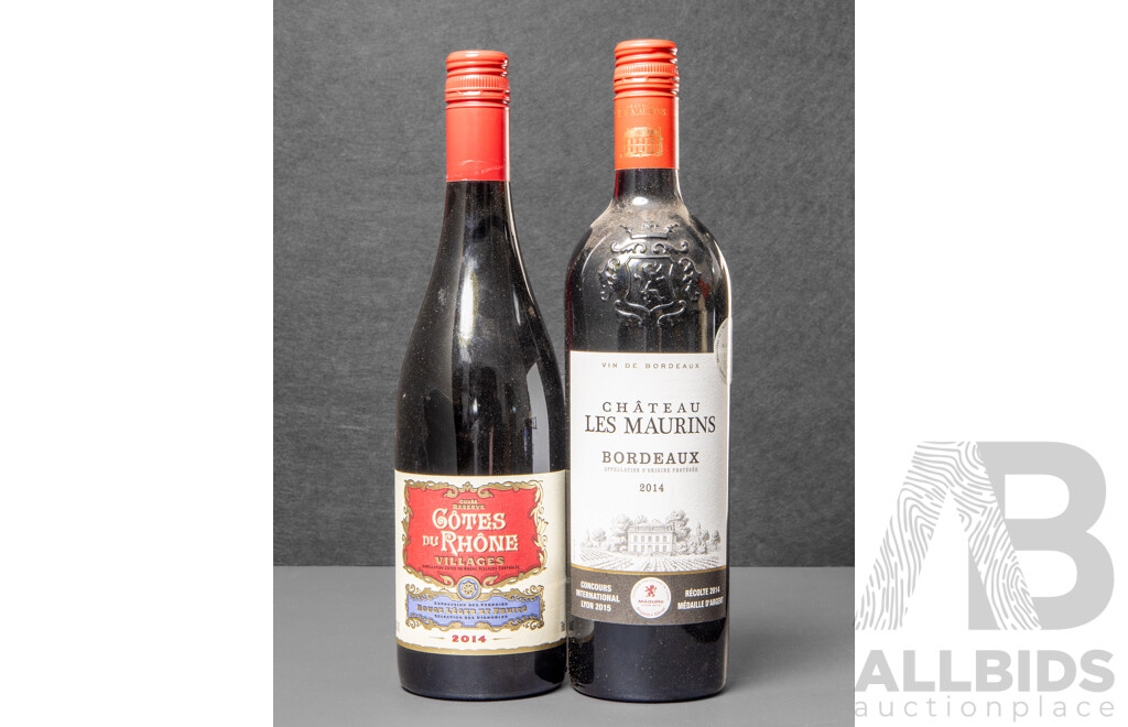 Drinking Package of Two French Red Wines