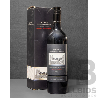 Wynns Coonawarra Estate Vintage Release Cabernet Sauvignon Vintage 2008 in Presentation Box