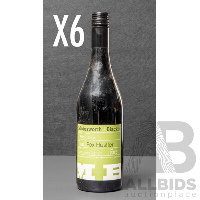 Half Dozen Molesworth+Blacket Fox Hunter Shiraz Vintage 2015 (6)
