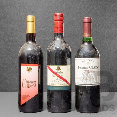 Drinking Package of Three Australian Red Wines