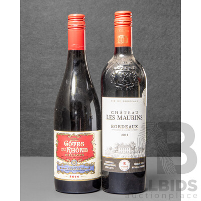 Drinking Package of Two French Red Wines