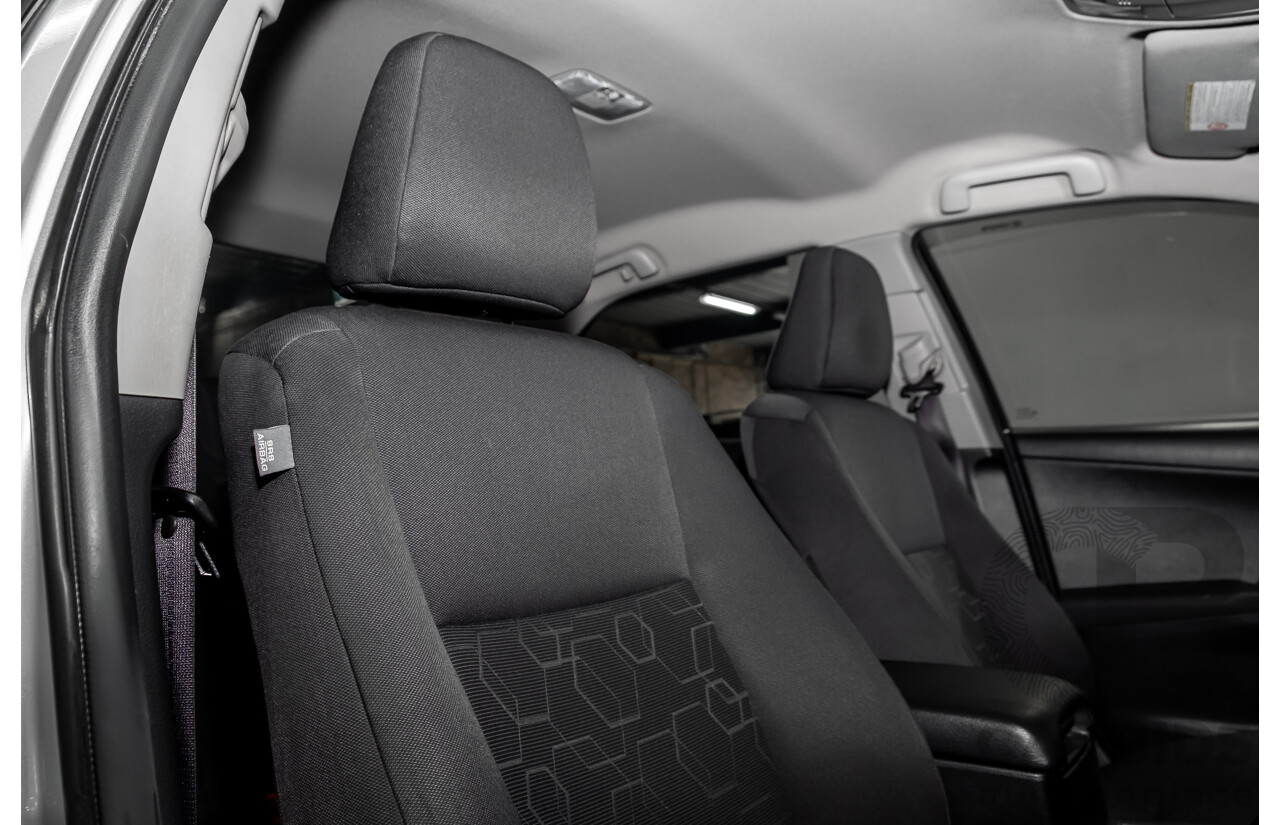 10/2013 Toyota Camry Atara R SE ASV50R 4d Sedan Premium Silver Metallic 2.5L