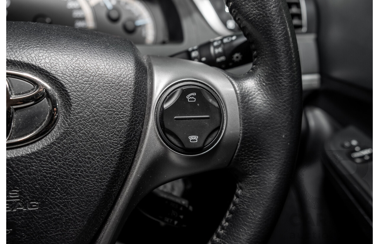 10/2013 Toyota Camry Atara R SE ASV50R 4d Sedan Premium Silver Metallic 2.5L