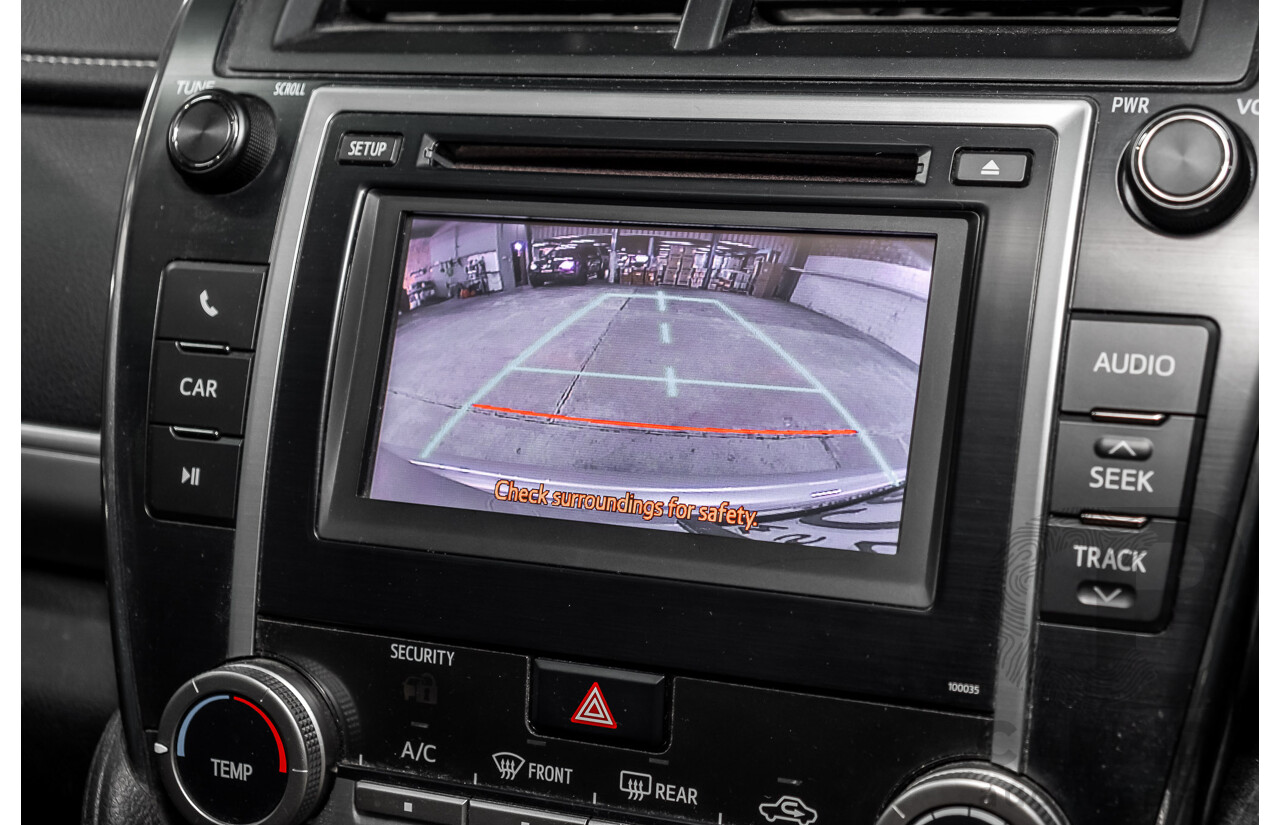 10/2013 Toyota Camry Atara R SE ASV50R 4d Sedan Premium Silver Metallic 2.5L