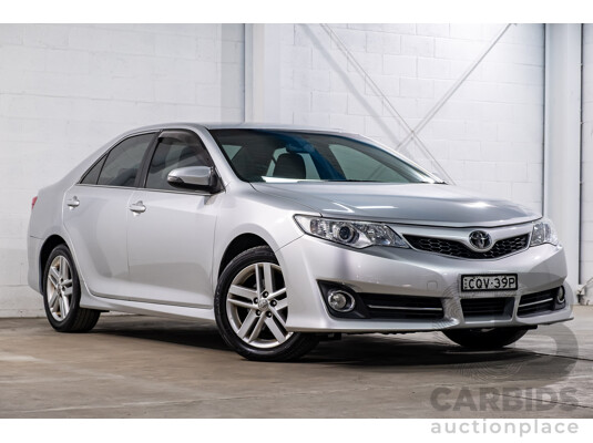 10/2013 Toyota Camry Atara R SE ASV50R 4d Sedan Premium Silver Metallic 2.5L
