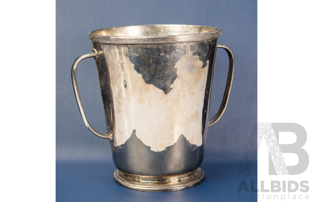 Large E.P.N.S Twin Handled Champagne Bucket