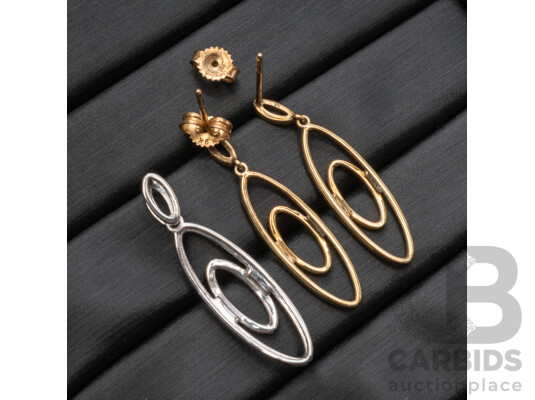 1660670 · 9ct Diamond Earrings and Pendant Set - 2.67gms