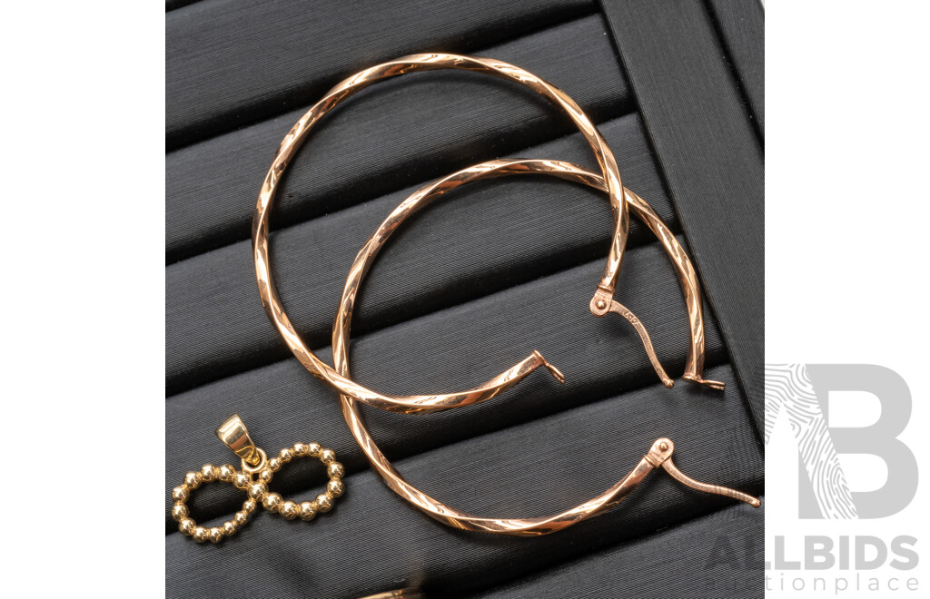 Collection of 10ct Gold Jewellery - Lot of 4