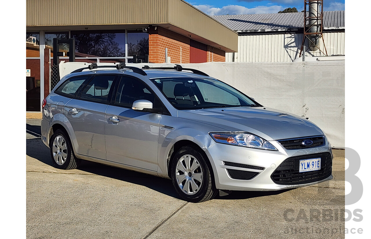 2/2012 Ford Mondeo LX TDCi MC 4d Wagon Silver 2.0L