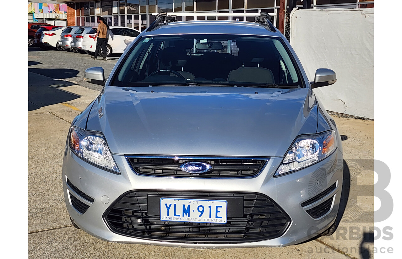 2/2012 Ford Mondeo LX TDCi MC 4d Wagon Silver 2.0L