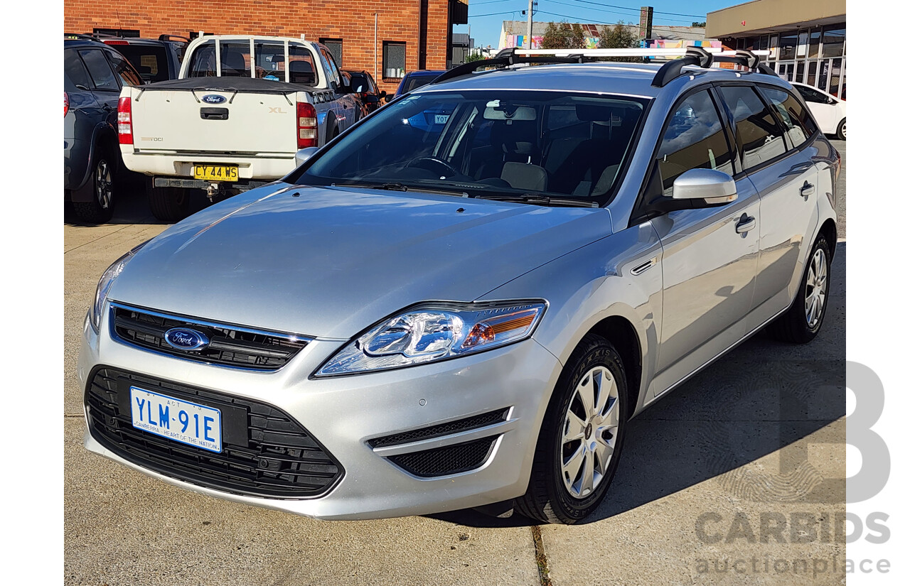 2/2012 Ford Mondeo LX TDCi MC 4d Wagon Silver 2.0L