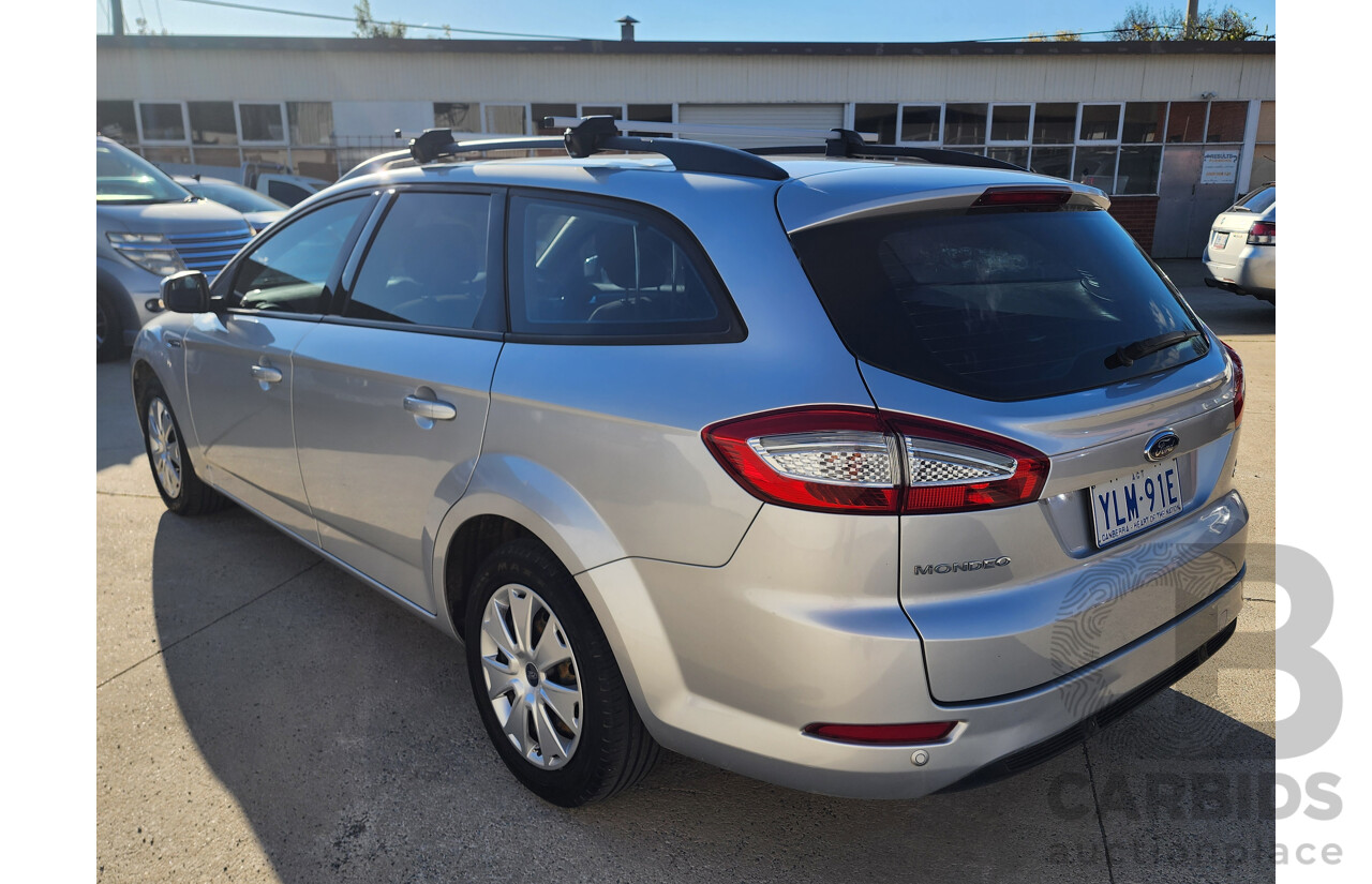 2/2012 Ford Mondeo LX TDCi MC 4d Wagon Silver 2.0L