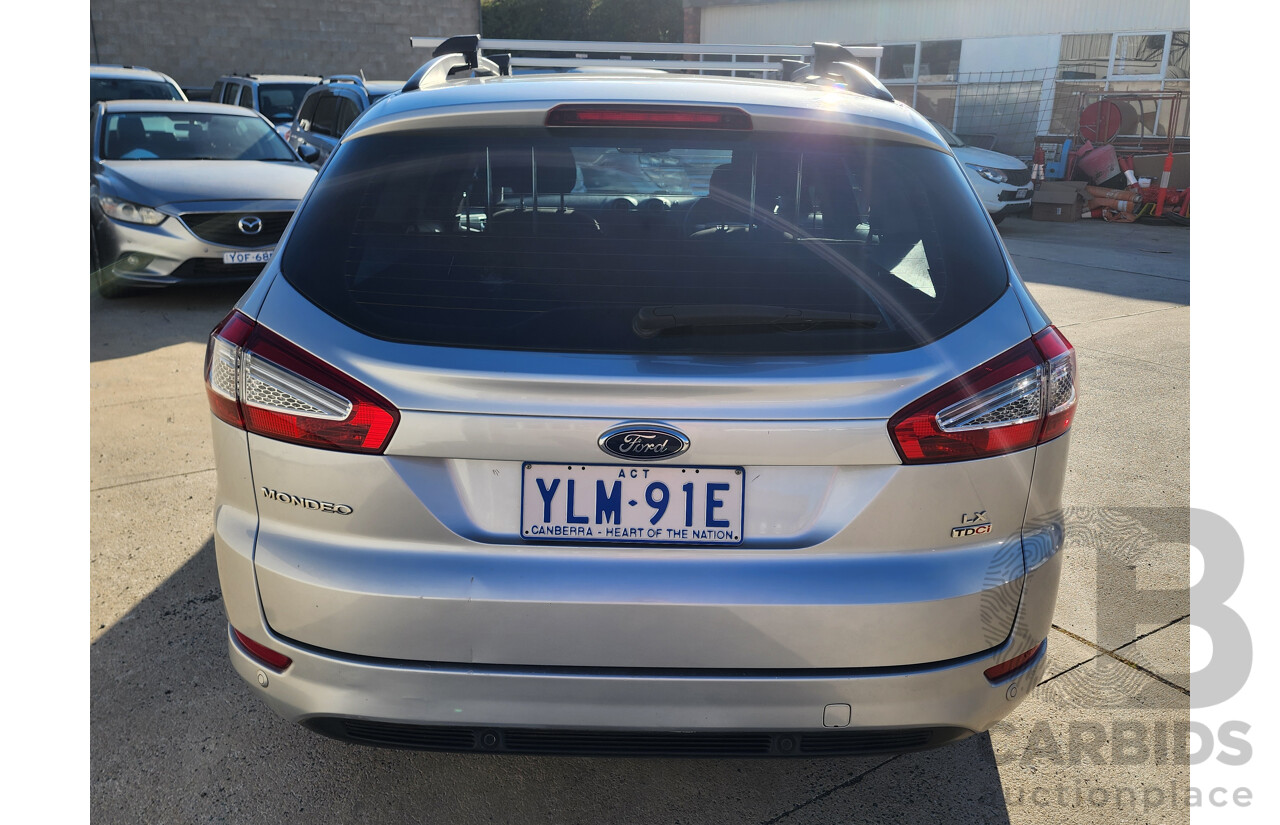 2/2012 Ford Mondeo LX TDCi MC 4d Wagon Silver 2.0L