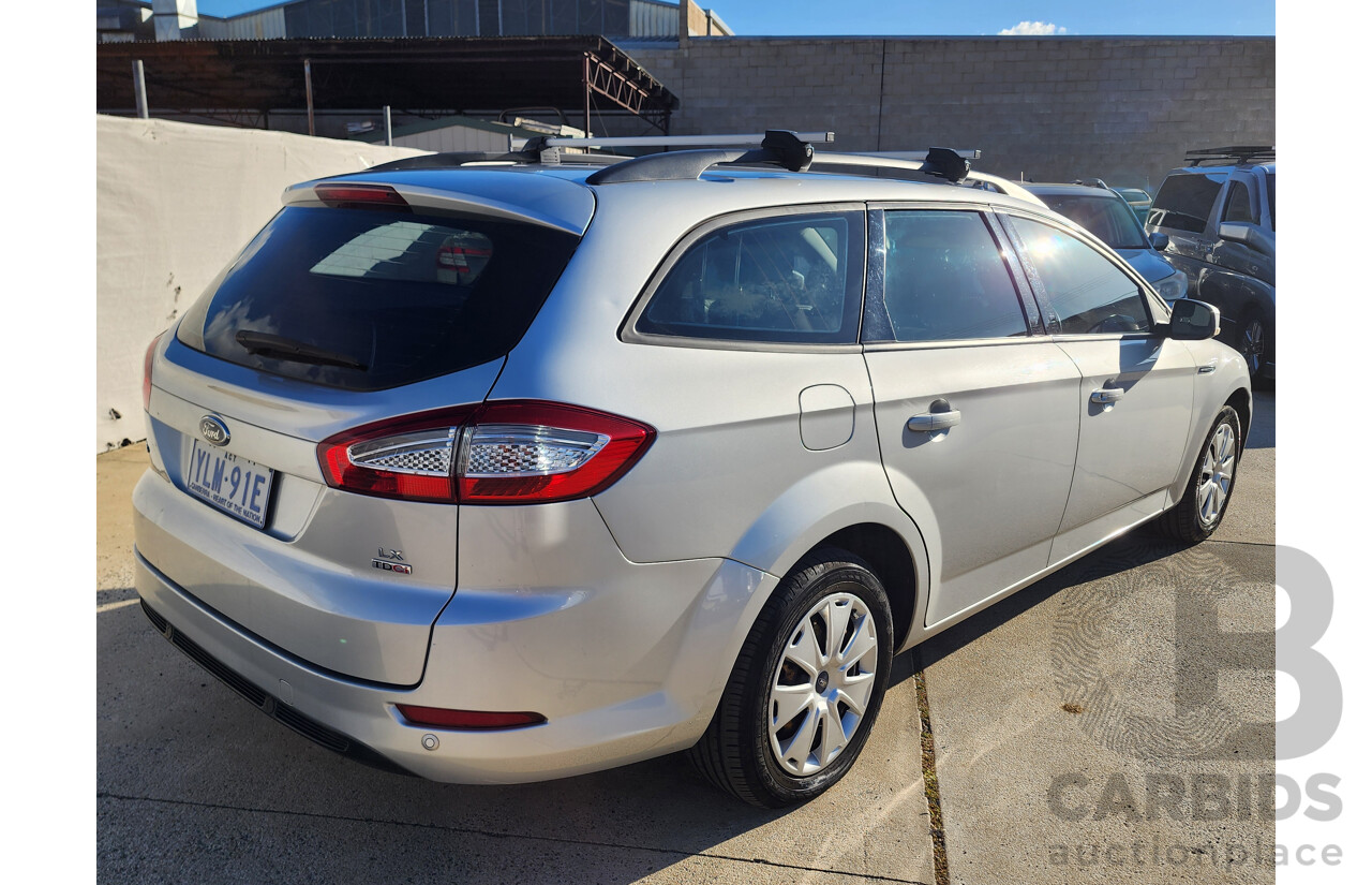 2/2012 Ford Mondeo LX TDCi MC 4d Wagon Silver 2.0L
