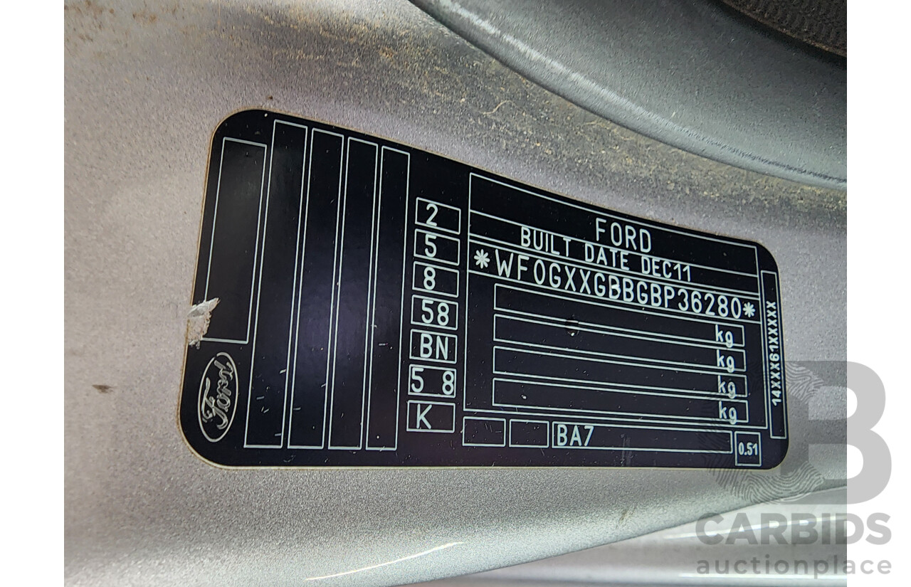 2/2012 Ford Mondeo LX TDCi MC 4d Wagon Silver 2.0L