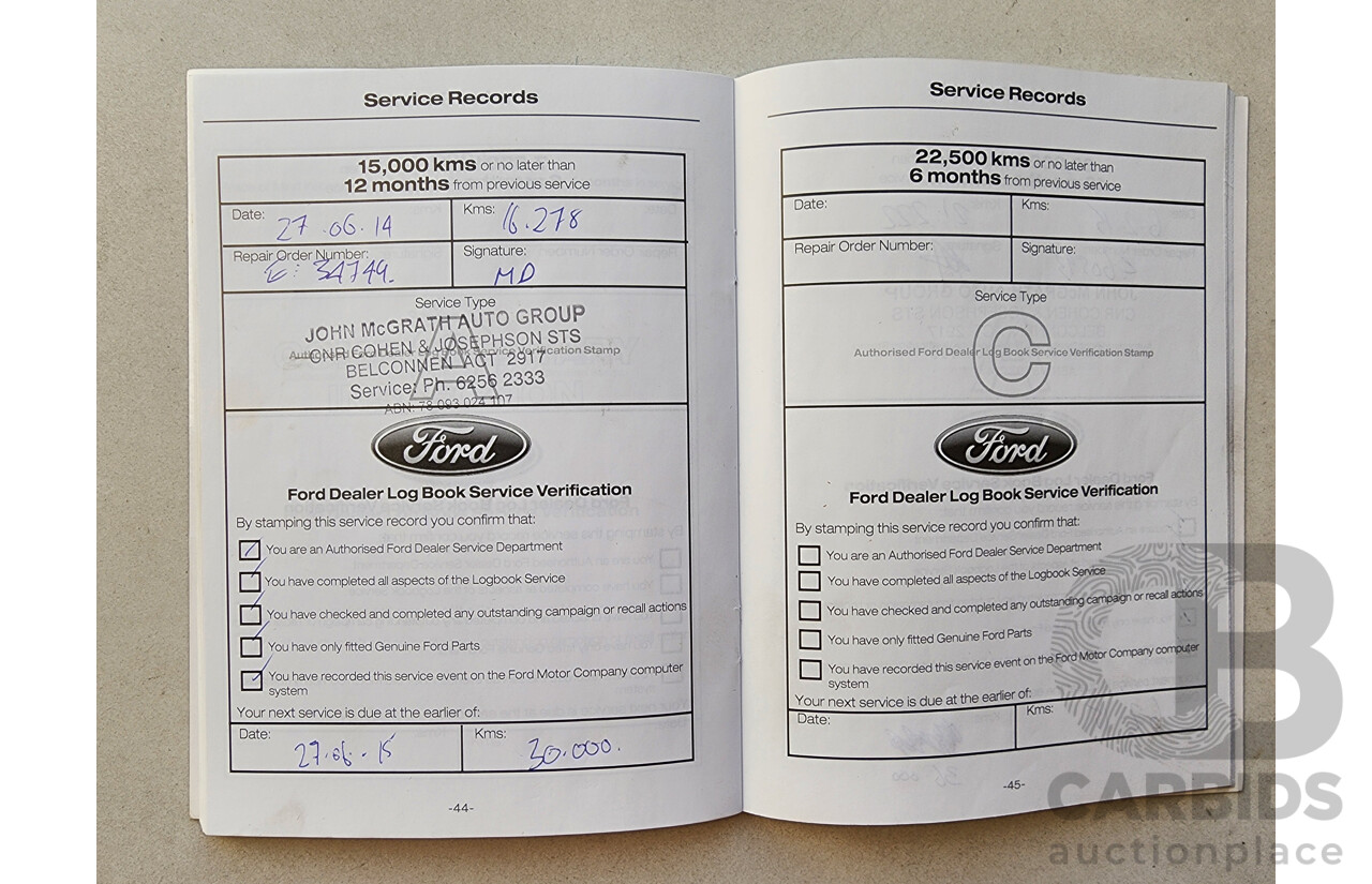 2/2012 Ford Mondeo LX TDCi MC 4d Wagon Silver 2.0L