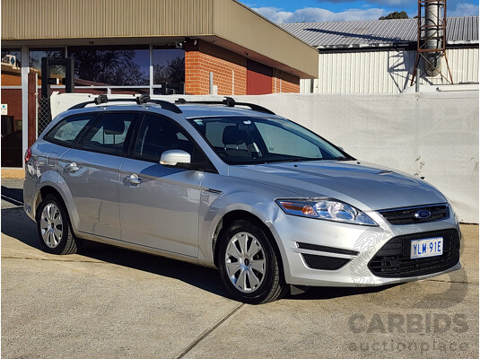 2/2012 Ford Mondeo LX TDCi MC 4d Wagon Silver 2.0L