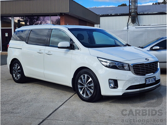5/2015 Kia Carnival SLi YP MY15 4d Wagon White 2.2L