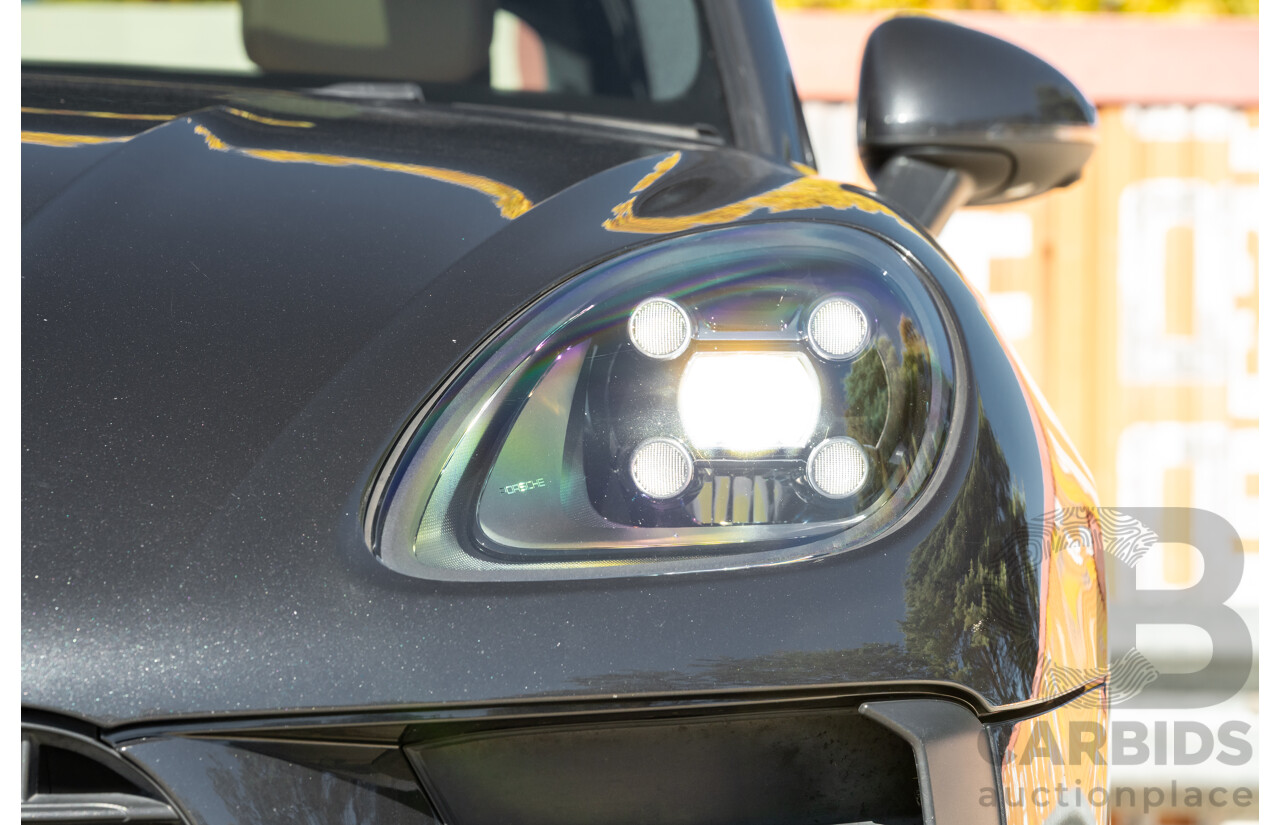 2/2021 Porsche Macan (AWD) 95B MY21 4D Wagon Volcano Grey Metallic Turbo 2.0L