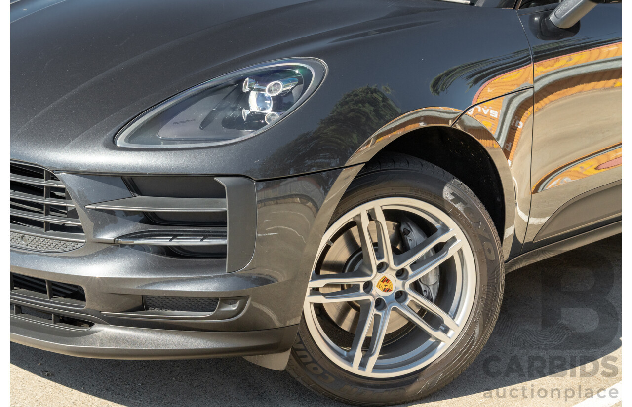 2/2021 Porsche Macan (AWD) 95B MY21 4D Wagon Volcano Grey Metallic Turbo 2.0L