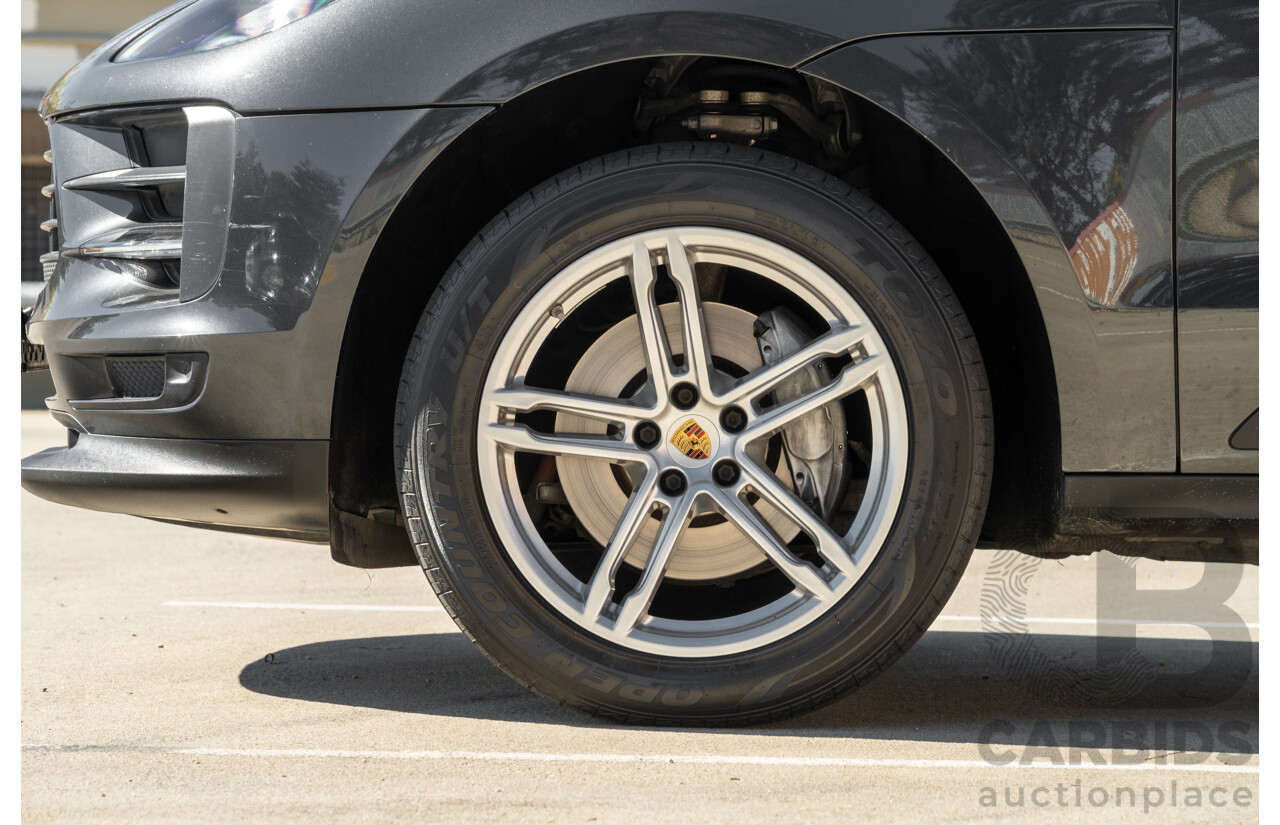 2/2021 Porsche Macan (AWD) 95B MY21 4D Wagon Volcano Grey Metallic Turbo 2.0L